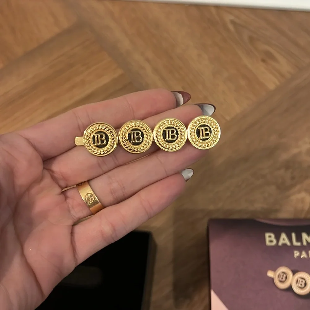 Balmain branded hair
